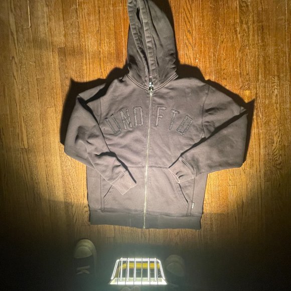 2000s Heavyweight Undefeated Zip-up Jacket - Picture 2 of 9